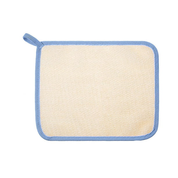 Cateissary Limpiador corporal para el hogar, limpiador de alta eficiencia, accesorio de baño, cómodo fregado, espalda, cuello, brazos, piernas, Juegos de accesorios de baño Azul