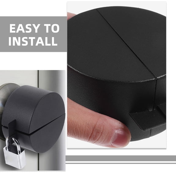 OFFIGAM Soft Door Knob Cover Protector, SUS304 Steel, 1 Piece Child Safety Accessory for Indoor Home Childproofing