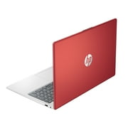 (Open Box) HP 15.6, Intel Processor N200 (Pentium) 4GB RAM, 128GB UFS, Scarlet Red, Windows 11 Home in S Mode, 15-fd0083wm