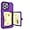Purple, variant on Compatible with iPhone 14 Pro Max Case Mirror Case with Card Holder, Cute Luxury Fashion Makeup Mirror Back Cover Wallet Case Soft Silicone Rubber Bumper Slim Ultra Thin Protection Phone Case
