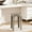 Khaki, variant on VANLOFE 18.11in Height Modern Plastic Stool, Round Stackable Chair, Unique Whirl Design, Flexible Seating for Home, Office, Classroom, Shower etc. Waterproof for Indoor/Outdoor