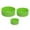 Color:green, variant on Reptiles Food Water Bowls Set of 3 For Lizards Turtles Snakes Easy Clean Plastic Feeding Dishes for Small Pet Terrarium