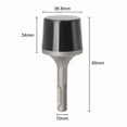 thumbnail image 3 of 2Pcs Vibrating Hammer for Porcelain/Electric Hammer with SDS-PLUS, 3 of 5