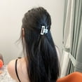 thumbnail image 4 of Pinzas para el cabello para mujer, huecas, antirrotura, forma oblonga, antideslizantes, de color sólido, resistentes, para organizar el cabello, tamaño pequeño, ligeras, herramienta para peinar el, 4 of 8