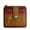 Burgundy, variant on Vintage Leather Mini Credit Card Holder Wallet, Genuine Coin Purse for Women