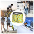thumbnail image 7 of Men's Boxer Briefs, Cartoon Funny Cute Duck Bubble Soft Comfy Mens Underwear Boxer Briefs Breathable With Widen Waist, 7 of 7