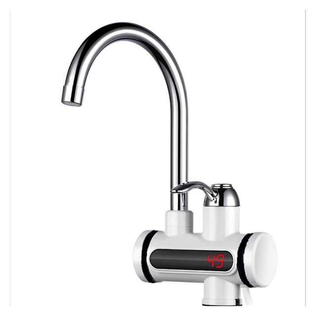 Instant Tankless Electric Hot Water Heater,Faucet Kitchen Instant,Heating Tap Water Heater With LED ,Faster Heat