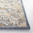 thumbnail image 4 of SAFAVIEH Bella Selna Floral Traditional Wool Area Rug, Beige/Multi, 6' x 9', 4 of 12