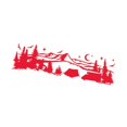 thumbnail image 4 of davian Car Sticker Decal Petg Vinyl Weather Resistant Creative Auto Hood Window Accessory Covers Scratches Suitable for Suv Rv Truck Decoration Red, 4 of 8