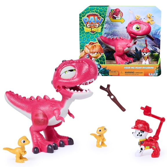 PAW Patrol: The Dino Movie Hear Me Roar Rhubarb, Ages 3 (Walmart Exclusive)