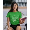 thumbnail image 2 of Christmas I'm a Gift Gonna Lay Under The Tree Shirt for Women Womens Tshirt, M, Green, 2 of 6