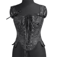 thumbnail image 2 of NMMUEDwomens Halloween Apparel Halloween Clothes for Women Halloween Costumes for Women Overbust Corset Tops for Women Renaissance Corset Gothic Clothes for Women Black 2 L, 2 of 6