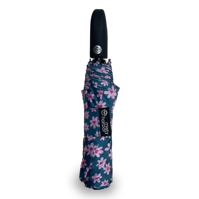 Misty Harbor 42" Automatic Open Rain Umbrella, Love Daisy photo 3