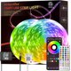 thumbnail image 1 of Tira de luces LED de 150 pies, cambio de color RGB Hedynshine con control remoto de 40 teclas y teléfono, tira de luces LED con sincronización de música, tira de luces LED inteligentes para, 1 of 6
