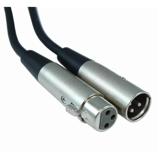 MyCableMart 50Ft XLR 3P Male/Female Microphone/Audio Mixer Cable