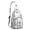 Grey, variant on Cute Koala Print Sling Backpack – Lightweight Crossbody Bag for Travel, Hiking & Everyday Use