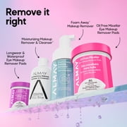 Almay Longwear & Waterproof Eye Makeup Remover Pads, 120 count