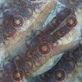 thumbnail image 3 of Lotus Tulle Curtains with Rod Pocket, Gradient Diagonal Mystic Geometric Alchemy Trippy Motif Ornaments, Sheer Drape for Wedding Party 2 Panels, 7 Sizes, Multicolor, by Ambesonne, 3 of 3