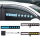thumbnail image 5 of Nuevas pegatinas LED eléctricas para parabrisas de coche, calcomanías de seguridad, pegatinas decorativas para coche, moto, accesorios exteriores, 5 of 5