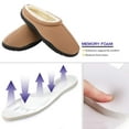 thumbnail image 3 of VONMAY Boys Girls Moccasins Slippers Memory Foam House Shoes Big Kids, 3 of 7