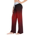 thumbnail image 2 of X-Small Women's Comfy Casual Pajama Pants Stretch Fabric Suitable for Yoga Pants Hippie Pants，The Best Holiday Gifts for Women Red Vertical, 2 of 7