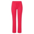 thumbnail image 3 of Womens Trousers Woman Pants Casual Red Work Pants for Women Loose Work Pants for Women Wide Leg Womens Pants Summer Pants, 3 of 5
