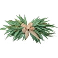 thumbnail image 3 of 1PC Artificial Eucalyptus Greenery Swag with Rustic Linen Bow, Farmhouse Wall Decor for Spring, Summer and Year-Round Home or Wedding Decoration, 3 of 4