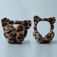 thumbnail image 1 of Orejeras con estampado de leopardo, cálidas orejeras de felpa de estilo europeo y americano para invierno, orejeras de felpa con protección para los oídos, lindas orejeras plegables, 1 of 6