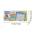 thumbnail image 3 of 2025 New English & Spanish Talking Wall Chart – Interactive Learning Poster with Animal Words, ABCs, Numbers, Piano & Songs, No-Screen Toys for Ages 1–6 1PC, 3 of 6