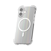 onn iPhone 16 Case with MagSafe Magnet for Apple phone, Iridescent, Unisex