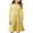 Yellow, variant on JoyHoop Girls Long Sleeve Skater Dress Kids Casual Crewneck A-Line Flowy Fall Dresses 4-13 Years