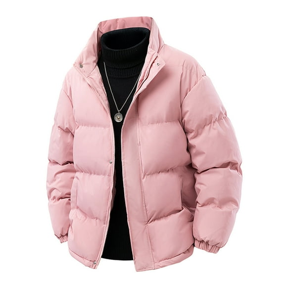 Vestes pour Hommes : Manteau de Sport Décontracté à Manches Longues avec Fermeture Éclair et Col Montant