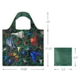 thumbnail image 5 of Wrapables Allybag Foldable & Lightweight Reusable Grocery Bag, 3 Pack, Butterflies and Floral, 5 of 9