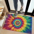 thumbnail image 2 of Colorful Rainbow Tie Dye Spiral Pattern Door Rugs,Washable Non Slip Door Mats Indoor,Decorative Door Mats,Entry Mat Indoor for Entrance,Bedroom,Kitchen,Bathroom,20"x32", 2 of 6