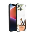 thumbnail image 1 of Compatible with iPhone 14 Phone Case, squirrel-animal2 Case Silicone Protective for Teen Girl Boy Case for iPhone 14, 1 of 1