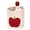 Red, variant on ABCISI Ceramic Coffee Mug, 10oz 3D Apple Espresso Cup for Kitchen Home Office, Novelty Porcelain Coffee Cup with Hand-Painted Apple for Water, Milk, Tea, Lovely Present and Home Decor, Green
