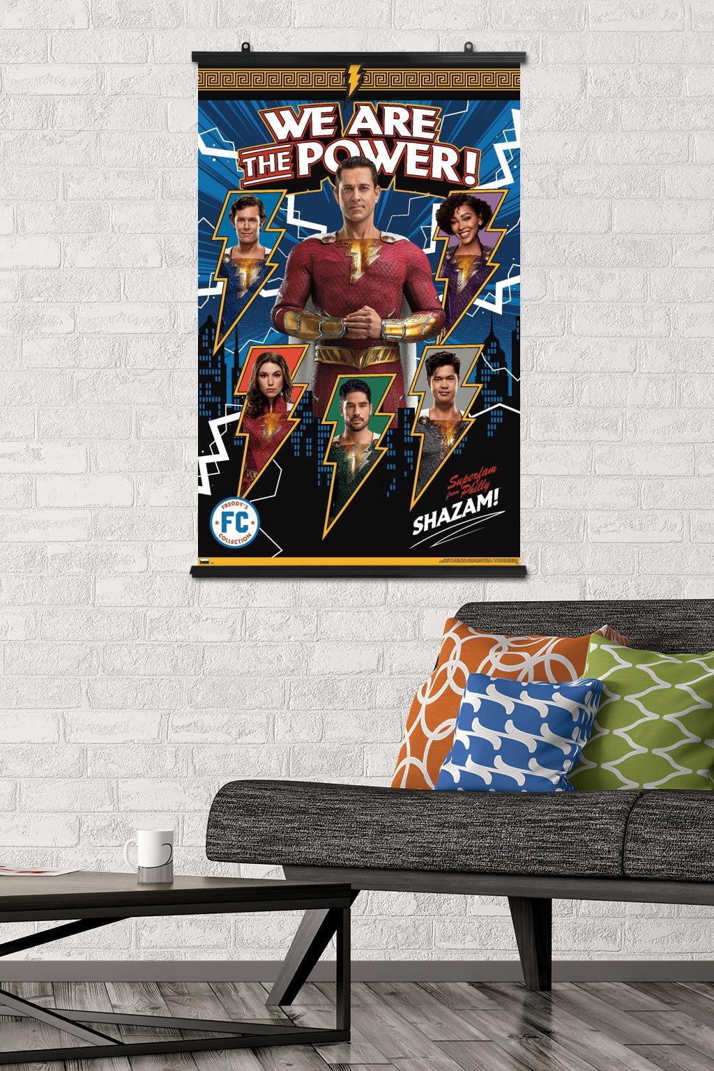 DC Comics Movie Shazam! Fury of the Gods - Family Wall Poster, 22.375" x 34"