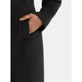 thumbnail image 5 of Time and Tru Women's and Women's Plus Faux Wool Boyfriend Coat, Sizes XS-2X, 5 of 6