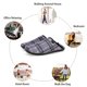thumbnail image 5 of Zapatillas House Spesoul Fuzzy para mujeres y hombres con forro de piel sintética, 5 of 5