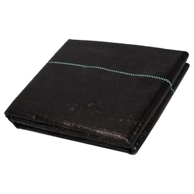 Youkk Barrier Landscape Fabric with Strips Grid Black 1.5x1meter 1Set