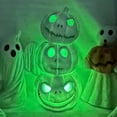 thumbnail image 2 of Figuras de calabaza fantasma de Halloween, decoración artesanal de resina, Festival temático, jardín y Patio Hugtrwg Para estrenar, 2 of 6