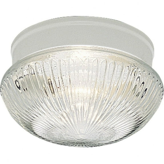 P3406-30-Progress Lighting-Fitter - Close-to-Ceiling Light - 2 Light - Bowl Shade in Traditional style - 9.5 Inches wide by 5.25 Inches high