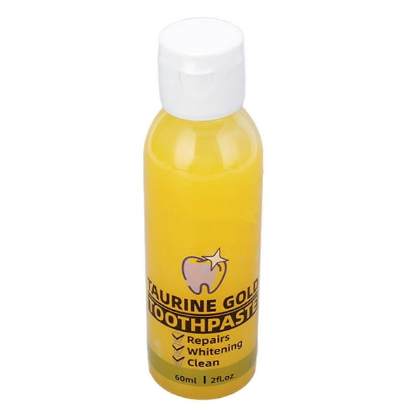 60ml Gold Toothpaste Improve Gingivitis Brighten Whiten Bad Breath Removal Toothpaste Gel