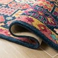 thumbnail image 4 of SAFAVIEH Aspen Kapoor Floral Wool Runner Rug, Blue/Red, 2'3" x 7', 4 of 8