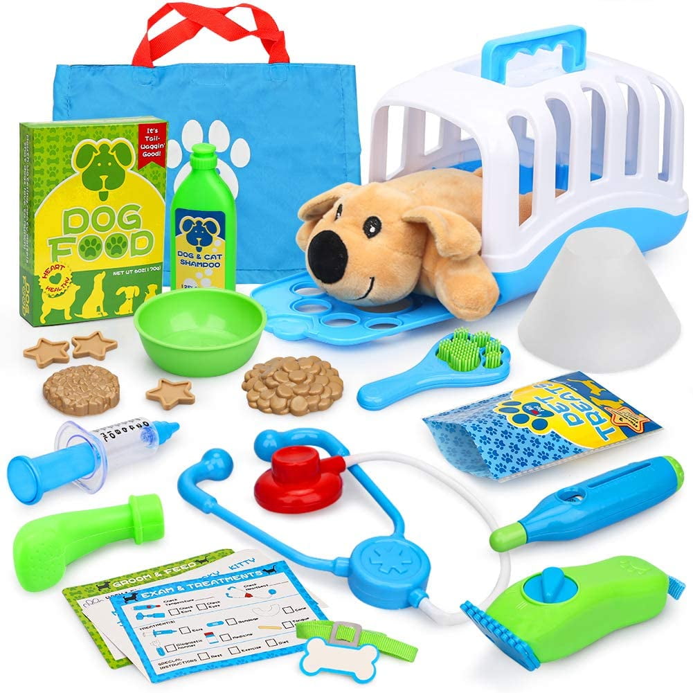 Pet Care Play Set Pretend Veterinary Medical Kit Vet Dog Grooming Toys With Puppy Dog Cage Stethoscope For Kids Girls Boys Walmart Com Walmart Com Pet Care Play Set Pretend Veterinary Medical Kit Vet Dog Grooming Toys With Puppy Dog Cage Stethoscope For Kids Girls Boys Walmart Com Walmart Com