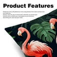 thumbnail image 2 of Flamingo Luxurious Velvet Chair Pillow Covers and Throw Pillow Inserts - Set of 2, Available in 16x16, 18x18, and 20x20 Inches, Featuring Unique Patterns for Home Decor, 2 of 6