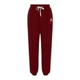 thumbnail image 4 of Women Sweatpants Casual Solid Drawstring Elastic Pants Fleece Sport Long Jogger Sweat Pants With Pockets, 4 of 6