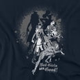 thumbnail image 2 of DC Bad Girls are Good Women's T Shirt, Navy, Large, 2 of 6