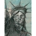 thumbnail image 2 of Statue Of Liberty Charcoal Poster Print by Marie Elaine Cusson (22 x 28), 2 of 2