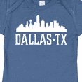 thumbnail image 4 of Inktastic Dallas Texas Skyline Tx Cities Boys or Girls Baby Bodysuit, 4 of 5